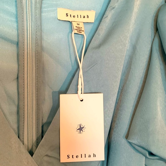 Brand New With Tags Stellah Tiered Maxi Dress Size Medium - Picture 3 of 6